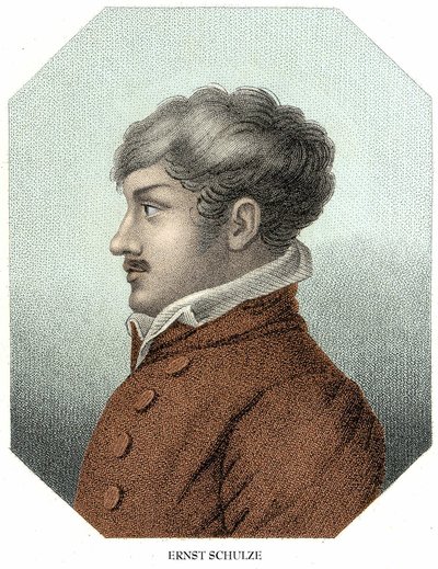 ゴットロブ・エルンスト・シュルツ（1761〜1833）の肖像 ドイツの哲学者 作： Unknown artist