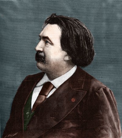 フランスの画家・漫画家であるギュスターヴ・ドーア（1832-1883）の肖像。 作： Unknown artist