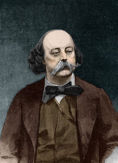 Gustave Flaubert (1821 - 1880) の肖像 作： Unknown artist