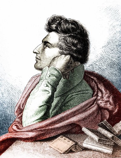 ハインリッヒ・ハイネ（1797〜1856）の肖像 作： Unknown artist