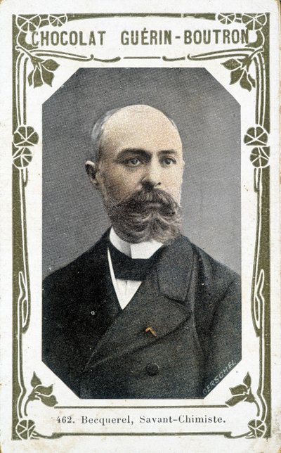 フランスの物理学者、アンリ・ベクレル（1852-1908）の肖像。 作： Unknown artist
