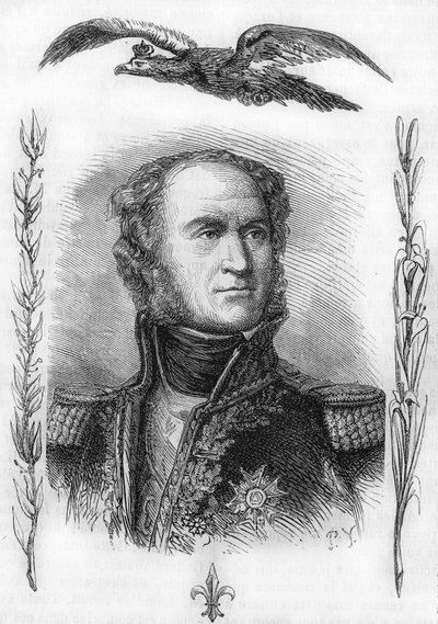 フランスの将軍であり政治家であったアンリ・クラークの肖像（フェルトレ公爵 1809年 作： Unknown artist