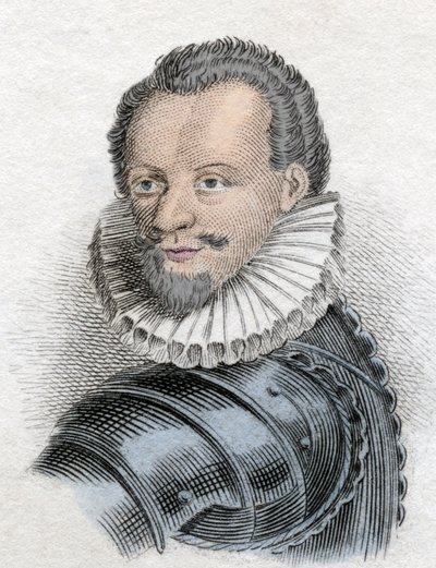 スカラフレとして知られる第3代ギーズ公、ロレーヌ公アンリ1世の肖像（1550年～1588年 作： Unknown artist