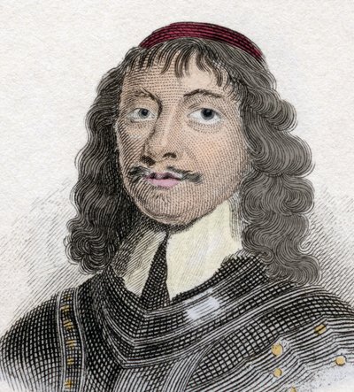 ジェームズ・グラハム（1612-1650）第5代モントローズ伯爵・第1侯爵、スコットランドの貴族・軍人の肖像。 作： Unknown artist