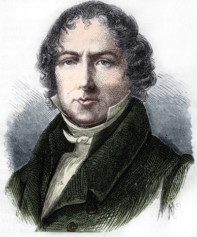 フランスの化学者、ジャン＝バティスト・ビオ（1744～1862）の肖像。 作： Unknown artist