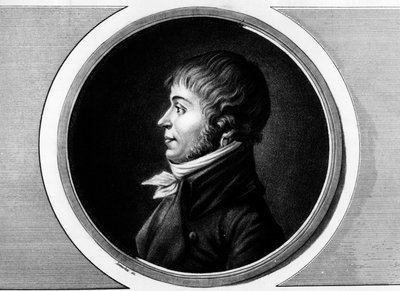 国民会議のアイヌ代表であるジャン・アントワーヌ・ジョセフ・デブリ（De Bry）（1760-1834）の肖像。フランス革命の歴史的絵画全集（全3巻）」に掲載されたエングレーヴィング。1804. 作： Unknown artist