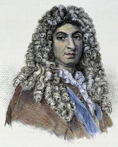 ジャン・バティスト・リュリ（ジョヴァンニ・バッティスタ・リュリ）の肖像（1632-1687年） - エングレーヴィング 作： Unknown artist