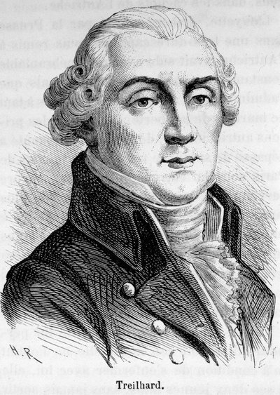 フランスの政治家、ジャン・バティスト・トレイラール（1742-1810）の肖像。 作： Unknown artist