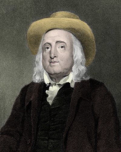 ジェレミー・ベンサム（1748-1832）の肖像。 作： Unknown artist