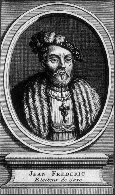 ジョン・フレデリック（ザクセン選帝侯）の肖像（1503～1554年） - n.d. 作： Unknown artist