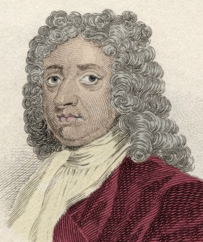 イギリスの将軍・政治家であるマールボロ第一公爵ジョン・チャーチル（1650-1722）の肖像。19世紀のエングレーヴィング。 作： Unknown artist