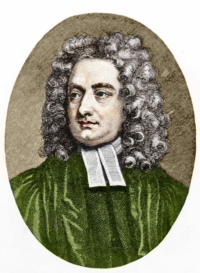 ジョナサン・スウィフト（1667-1745）の肖像 作： Unknown artist