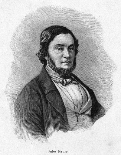 フランスの政治家、ジュール・ファーヴル（1809～1880）の肖像 作： Unknown artist