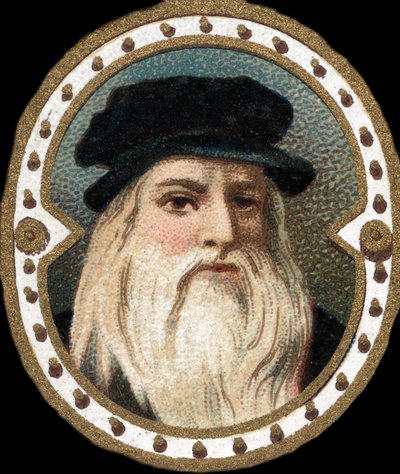 レオナルド・ダ・ヴィンチ（1452 - 1519）の肖像（レオナルド・ダ・ヴィンチ）。 作： Unknown artist