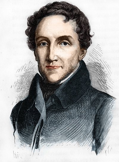 Louis-Mathieu Moleの肖像 - フランスの政治家であるLouis Mathieu, Count of Molè (1781 - 1855)の肖像 - Henri Martinの「L