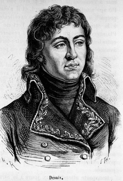 フランスの将軍、ルイ・シャルル・アントワーヌ・デサイー・ド・ヴェイグー（1768-1800）の肖像。 作： Unknown artist