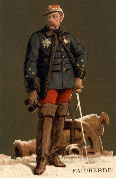 フランスの将軍ルイ・ファイダーブ（1818-1889）の肖像 作： Unknown artist