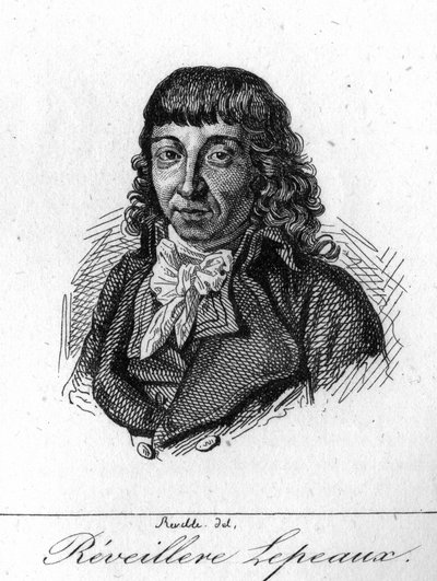 フランスの政治家、ルイ・マリー・ド・ラ・レヴェリエール-レポー（1753-1824）の肖像 作： Unknown artist