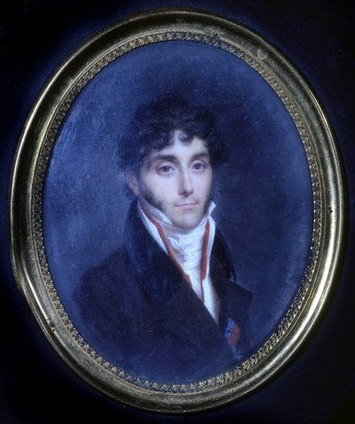 モレ伯爵ルイ・マチュー（1781 - 1855）の肖像（メダイヨン 作： Unknown artist