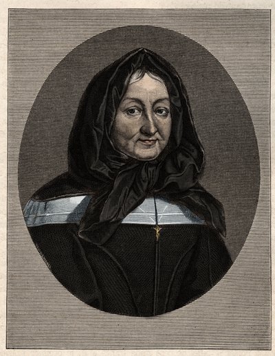ミラミオン夫人マリー・ド・ルベル（1629-96）の肖像 聖家族の娘たちの創設者 作： Unknown artist