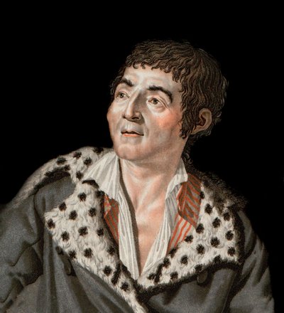 Marat (1743-1793) の肖像 - Jean-Paul (Jean Paul) Marat (1743-1793) 政治家、フランスのジャーナリスト - Angelique Allaisによる彫刻 作： Unknown artist
