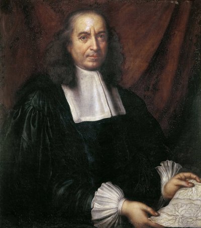 マルチェロ・マルピーギ（1628-1694）の肖像。油彩・キャンバス、サイズ：85x72。ローマ、ボルゲーゼ美術館（Galleria Borghese 作： Unknown artist