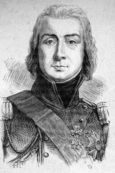 イストリア公爵マレシャル・ベシエール（1768-1813）の肖像 - 「Les Contemporains」に掲載されたもので、19世紀後半のもの。 作： Unknown artist