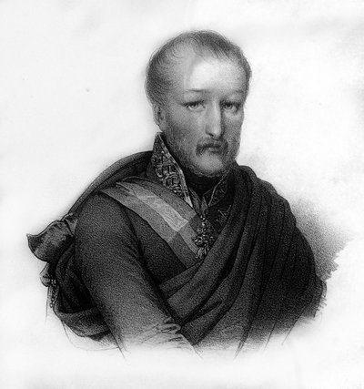 マリア・ホセ・イシドロ・デ・ブルボン、ドン・カルロス（1788 - 1855）の肖像、19世紀のエングレービング 作： Unknown artist