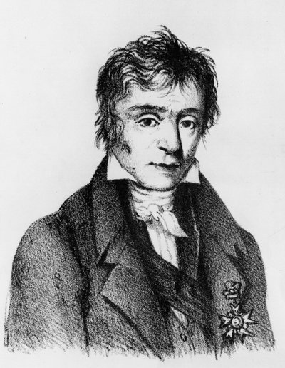フランスのエンジニア、マリー・リッシュ（プロニー男爵）（1755-1839）の肖像。 作： Unknown artist