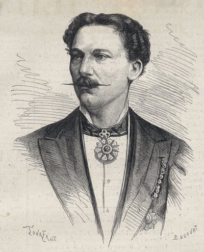 マリウス・カズヌーブ（1839-1913）の肖像 フランスのプレジタリアン。 作： Unknown artist