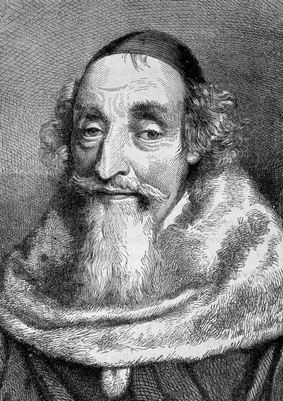 パリ議会の法務官マチュー・モール（1584～1656）の肖像。 作： Unknown artist