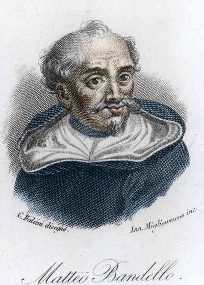 マッテオ・バンデッロ（1485-1561）の肖像 作： Unknown artist
