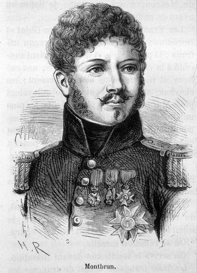 モンブランの肖像。19世紀末、H.Martinの「Histoire de France」に掲載されていた図版。 作： Unknown artist