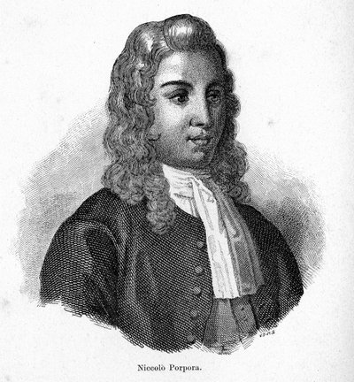 ニコラ・ポルポラ（1686～1768）イタリアの作曲家の肖像。 作： Unknown artist
