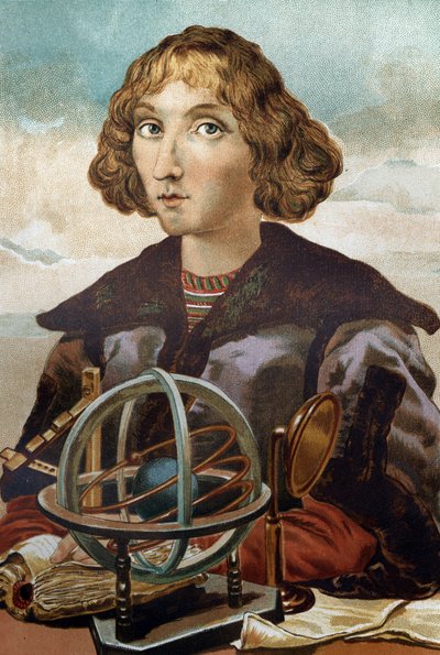ニコラス・コペルニクスの肖像（Nicolaus Copernicus 作： Unknown artist