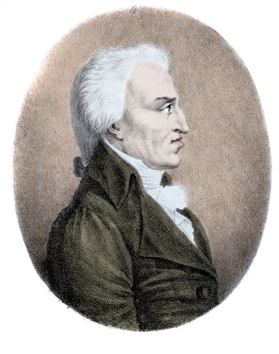 Nicolo Zingarelli (1752-1837) イタリアの作曲家の肖像。 作： Unknown artist