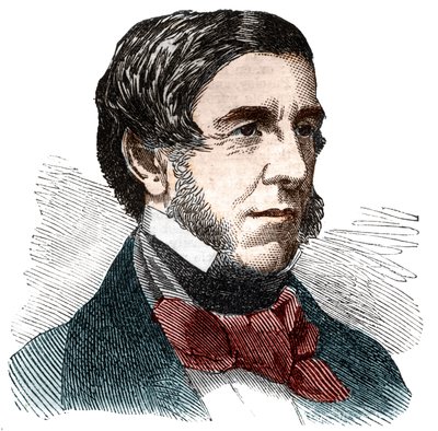 アメリカの作家、医師、エッセイスト、詩人であるオリバー・ウェンデル・ホームズ（1809-1894）の肖像。 作： Unknown artist