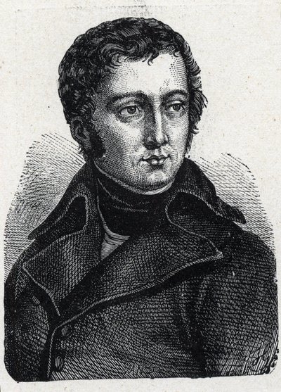フランス革命の将軍ポール・グルニエ（1768-1827）の肖像。 作： Unknown artist
