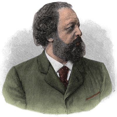 Paul Johann Ludwig von Heyse（1830-1914）ドイツの作家の肖像。 作： Unknown artist