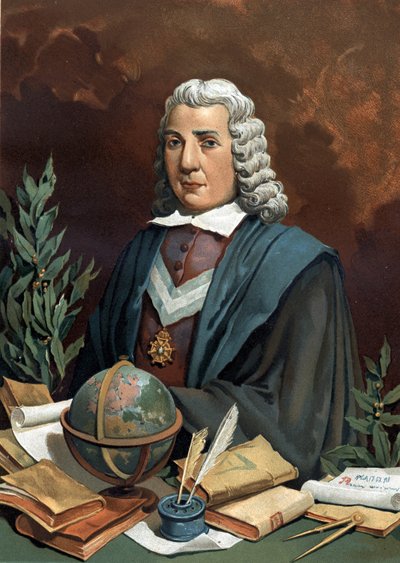 ペドロ・ロドリゲス・カンポマネスの肖像。1723-1802年 ルイ・フィギエ著「La Ciencia y sus Hombres」より。バルセロナ 1881 作： Unknown artist