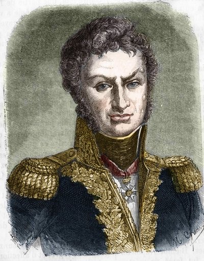 フランスの将軍、ピエール・カンブロンヌ（1770-1842）の肖像。 作： Unknown artist