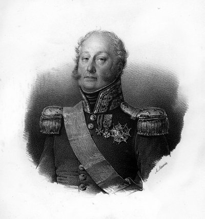 フランスの将軍、ピエール・クロード・パジョット伯爵（1772-1844）の肖像（19世紀の彫刻作品 作： Unknown artist