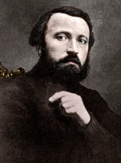 ピエール・ラルース（1817-1875）の肖像 作： Unknown artist