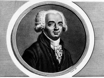 ピエール・ルイ・マニュエル（1751-1793）の肖像、国民大会でのセーヌ川の代官。フランス革命の歴史的絵画全集（全3巻）」に掲載されているエングレーヴィング。1804. 作： Unknown artist