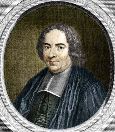 ピエール・ヴァリニョン（1654-1722）の肖像。フランスの幾何学者。 作： Unknown artist