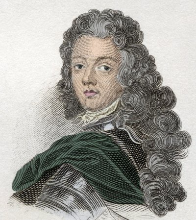 フランスの軍人であるサヴォア＝カリニャン王子（Savoie Carignan、ソワソン伯爵（1663-1736））の肖像。19世紀のエングレーヴィング。 作： Unknown artist