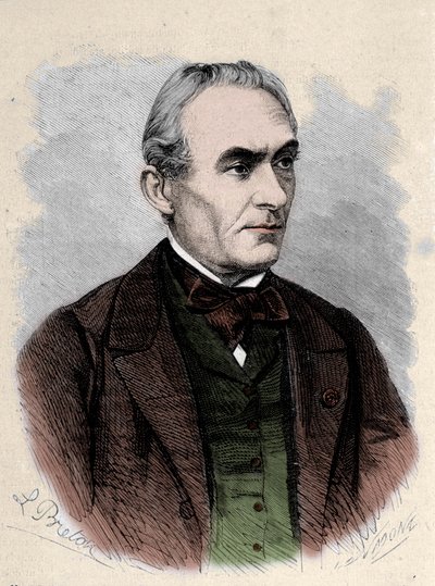 プロスペル・メリミーの肖像 フランスの作家(1803-1870)。)/leemage 作： Unknown artist