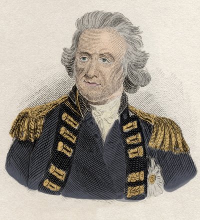スコットランドの将軍、ラルフ・アバクロンビー(Abercromby) (1734-1801)の肖像。 作： Unknown artist