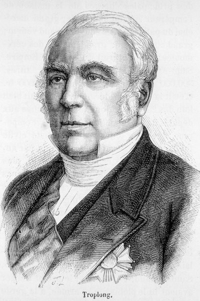 第二帝政期（1852年〜1869年）に上院議長を務めたRaymond Theodore Troplongの肖像。 作： Unknown artist
