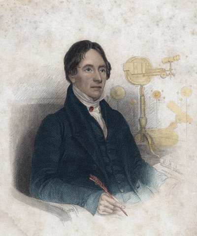 トーマス・ディック牧師（1774〜1857）の肖像 スコットランドの教会牧師 作： Unknown artist